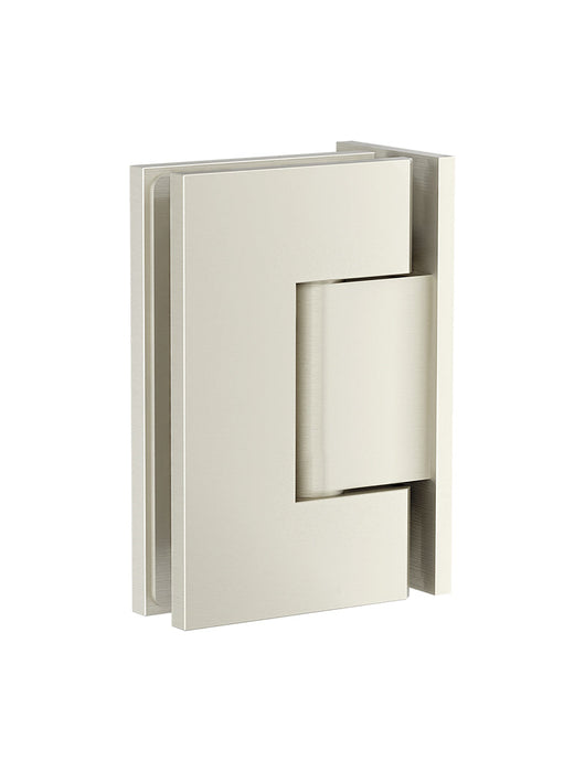 Glass to Wall Shower Door Hinge - Brushed Nickel