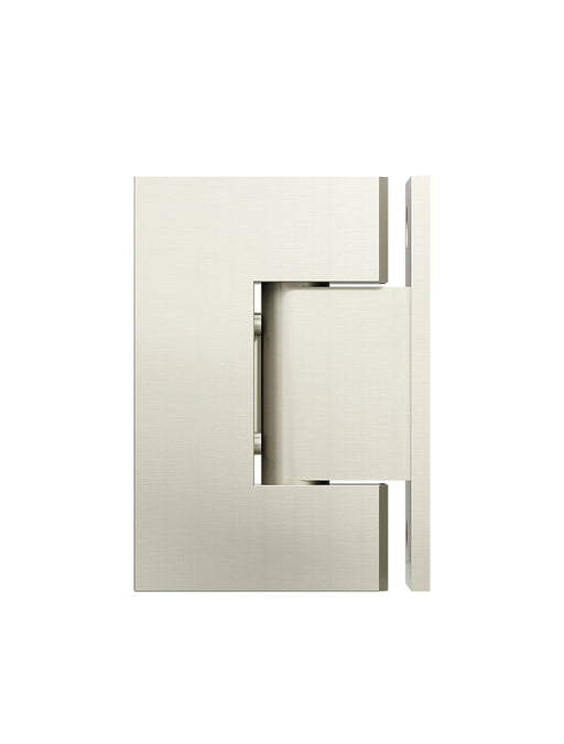 Glass to Wall Shower Door Hinge - Brushed Nickel