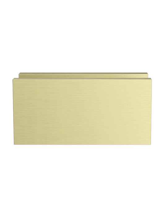 Glass Fixing U Bracket - Tiger Bronze