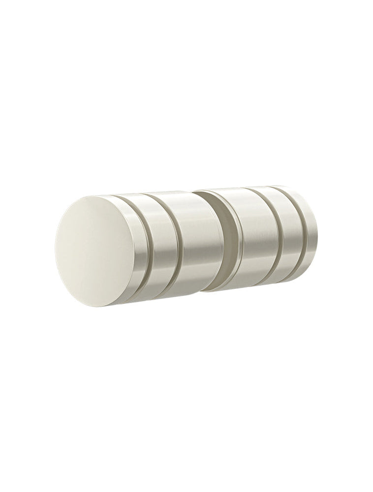 Shower Door Round Handle - Brushed Nickel