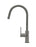 Round Piccola Pull Out Kitchen Mixer Tap - Shadow Gunmetal