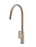 Round Paddle Piccola  Pull Out Kitchen Mixer Tap - Champagne