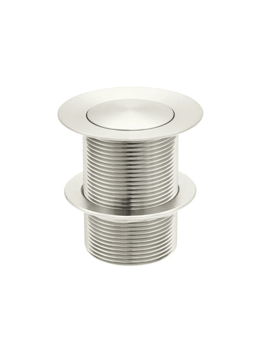 40mm Pop Up Waste - No Overflow / Unslotted - Brushed Nickel