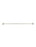 Round Double Towel Rail 600mm - Brushed Nickel