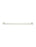 Round Double Towel Rail 600mm - Brushed Nickel