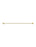 Round Double Towel Rail 900mm - Tiger Bronze