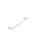 Round Single Towel Rail 600mm - Brushed Nickel