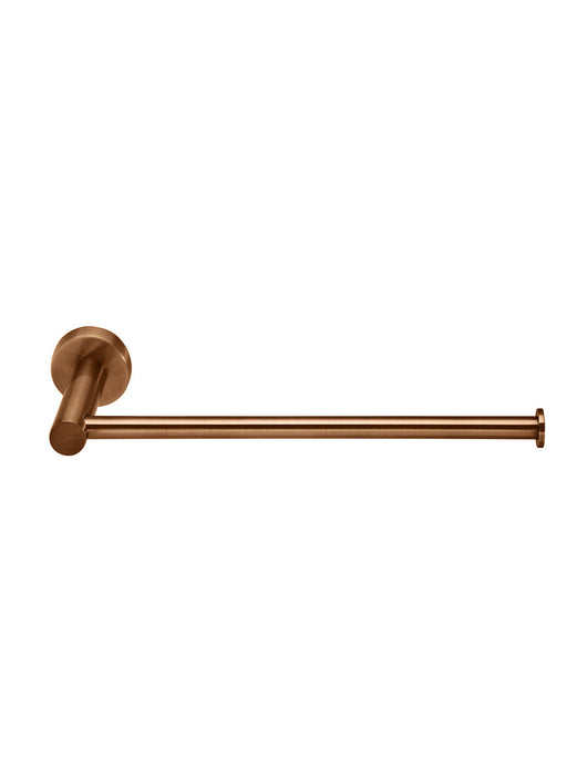 Round Guest Towel Rail -  Lustre Bronze