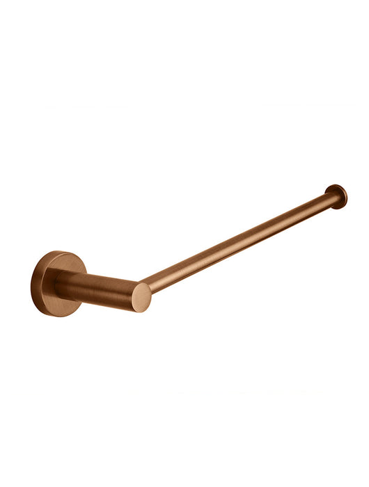 Round Guest Towel Rail -  Lustre Bronze