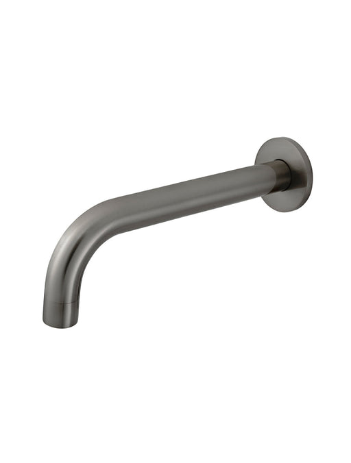 Universal Round Curved Spout 130mm - Shadow Gunmetal