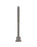 Round Gooseneck High-Rise Swivel Hob Spout - Shadow Gunmetal