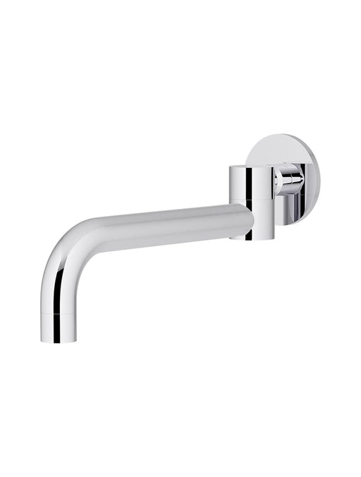 Round Swivel Wall Spout - Polished Chrome