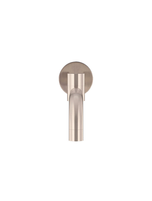 Round Swivel Wall Spout - Champagne