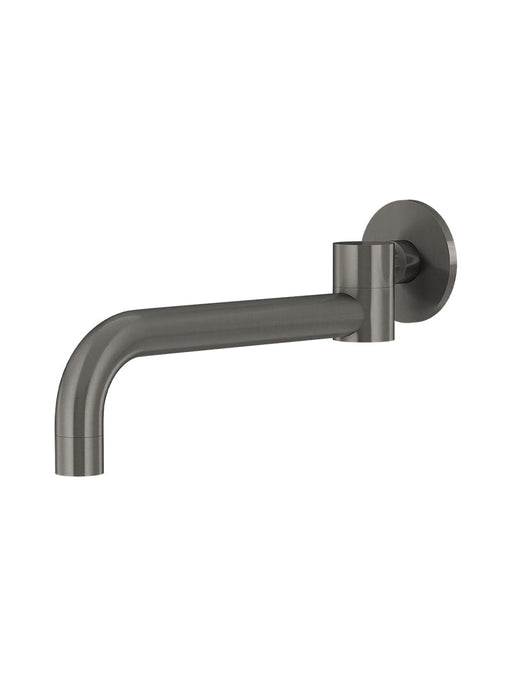 Round Swivel Wall Spout - Shadow Gunmetal