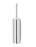 Round Toilet Brush & Holder - Polished Chrome