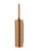 Round Toilet Brush & Holder - Lustre Bronze