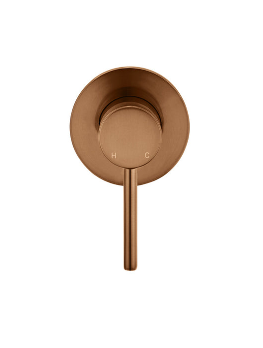Round Wall Mixer Trim Kit  (In-Wall Body Not Included) - Lustre Bronze