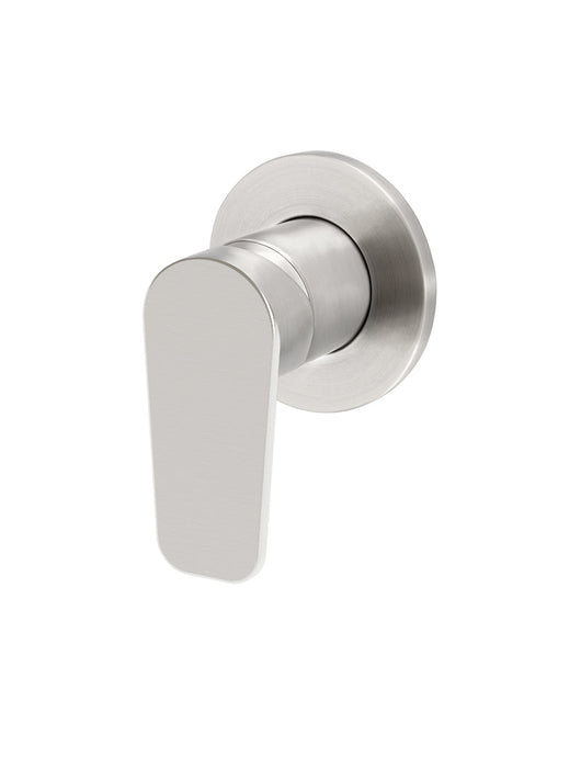 Round Wall Mixer Paddle Handle Trim Kit (In-Wall Body Not Included)- Brushed Nickel
