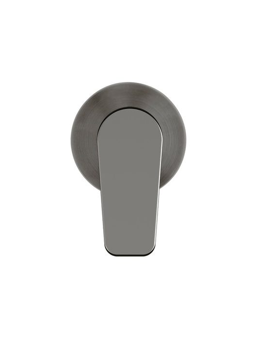 Round Wall Mixer Paddle Handle Trim Kit (In-Wall Body Not Included) - Shadow Gunmetal