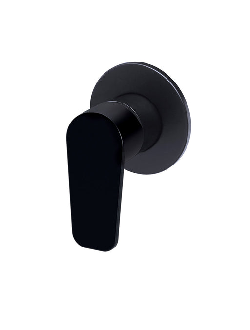 Round Wall Mixer Paddle Handle Trim Kit (In-Wall Body Not Included)  - Matte Black