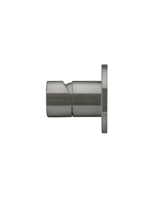 Round Wall Mixer Pinless Handle Trim Kit (In-Wall Body Not Included) - Shadow Gunmetal