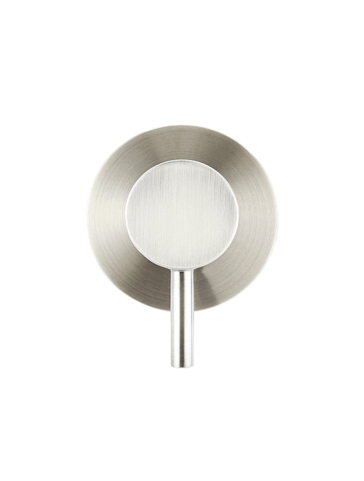 Round Wall Mixer Short Pin-Lever Trim Kit (In-Wall Body Not Included)  - Brushed Nickel