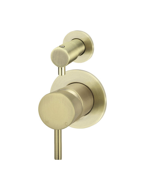 Round Diverter Mixer Trim Kit (In-Wall Body Not Included) - Tiger Bronze