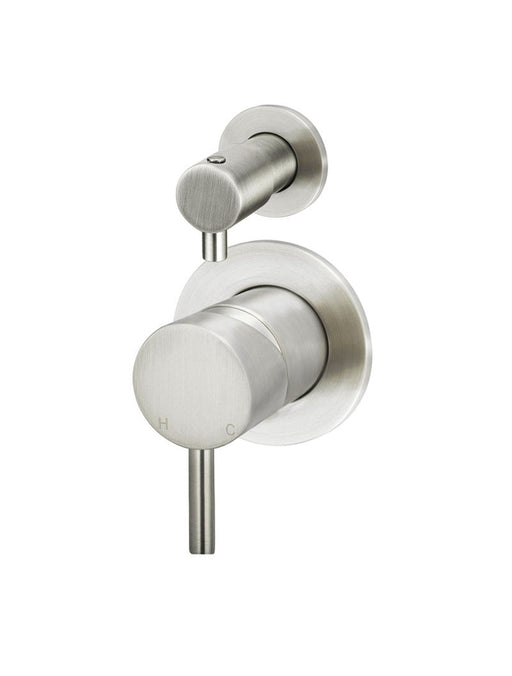Round Diverter Mixer Trim Kit (In-Wall Body Not Included) - Brushed Nickel