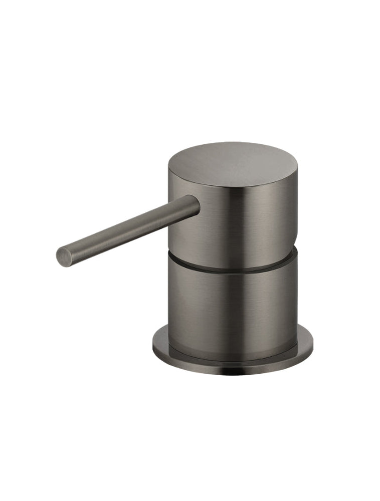 Round Deck Mounted Mixer - Shadow Gunmetal