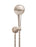 Round Hand Shower On Swivel Bracket - Champagne