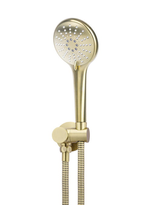 Round Hand Shower On Swivel Bracket - Tiger Bronze