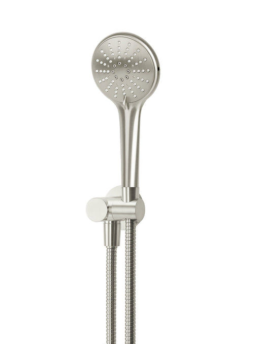 Round Hand Shower On Swivel Bracket - Brushed Nickel