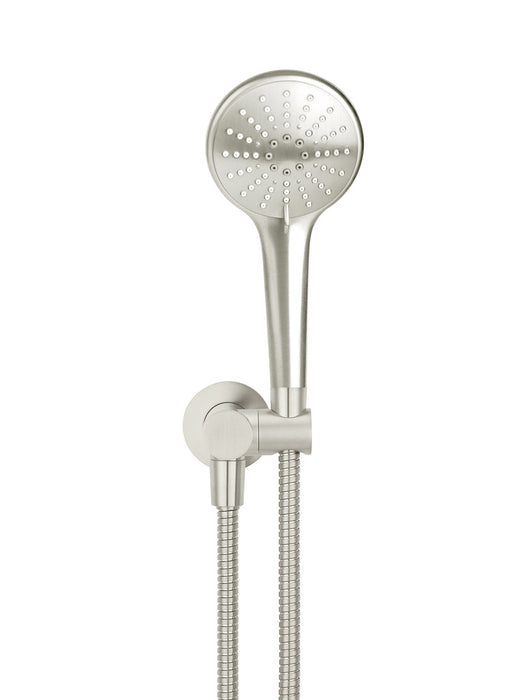 Round Hand Shower On Swivel Bracket - Brushed Nickel
