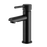 LUCID PIN Series Round Matt Black Basin Mixer