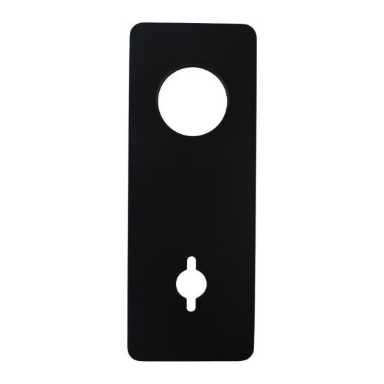 RUSHY Series Square Black Wall Mixer with Spout