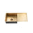 Brushed Gold Single Bowl Kitchen Sink with Drainer 960*450*230mm