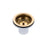 Brushed Gold 390x450x215mm 1.2mm Handmade Top/Undermount Single Bowl Kitchen Sink
