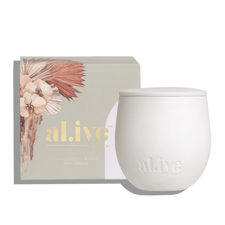 Sweet Dewberry & Clove Soy Candle