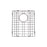 Gun Metal Grey 390x450x215mm 1.2mm Handmade Top/Undermount Single Bowl Kitchen Sink