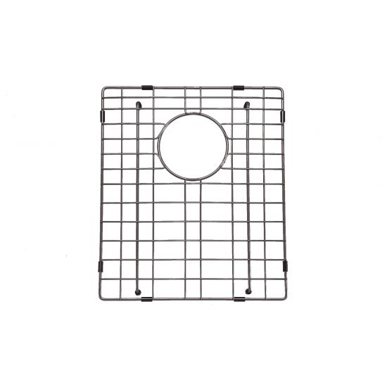 Gun Metal Grey 390x450x215mm 1.2mm Handmade Top/Undermount Single Bowl Kitchen Sink