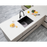 Gun Metal Grey 490x440x230mm 1.2mm Handmade Top/Undermount Single Bowl Kitchen/Laundry Sink