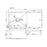 960x450x230mm 1.2mm Top/Undermount Single Bowl Kitchen Sink