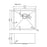 510x450x230mm 1.2mm Top/Undermount Single Bowl Kitchen/Laundry Sink
