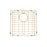 Brushed Gold 440x440x205mm Satin Stainless Steel Single Bowl Sink for Flush Mount and Undermount