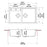 860 x 500 x 205mm Carysil Concrete Grey Double Bowl Granite Kitchen Sink Top/Flush/Under Mount
