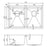740x440x200mm 1.2mm Double Bowls Top/Undermount Kitchen/Laundry Sink