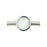 Ring Hook Accessory For Vertical Rails Mirror Polished