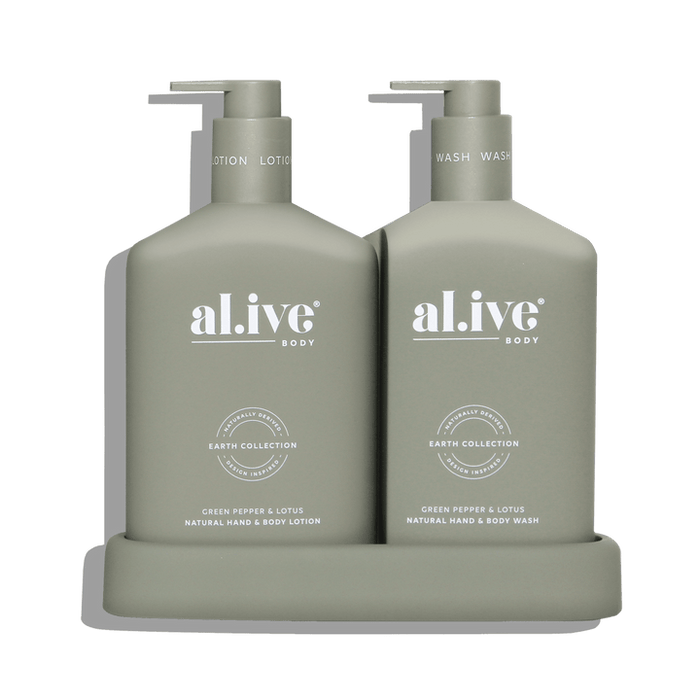 Wash & Lotion Duo - Green Pepper & Lotus