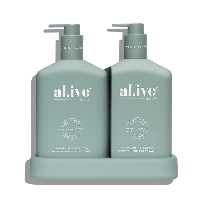 Wash & Lotion Duo - Kaffir Lime & Green Tea
