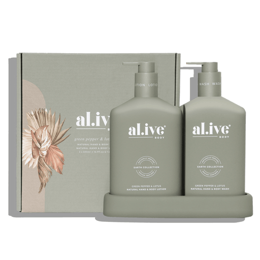 Wash & Lotion Duo - Green Pepper & Lotus